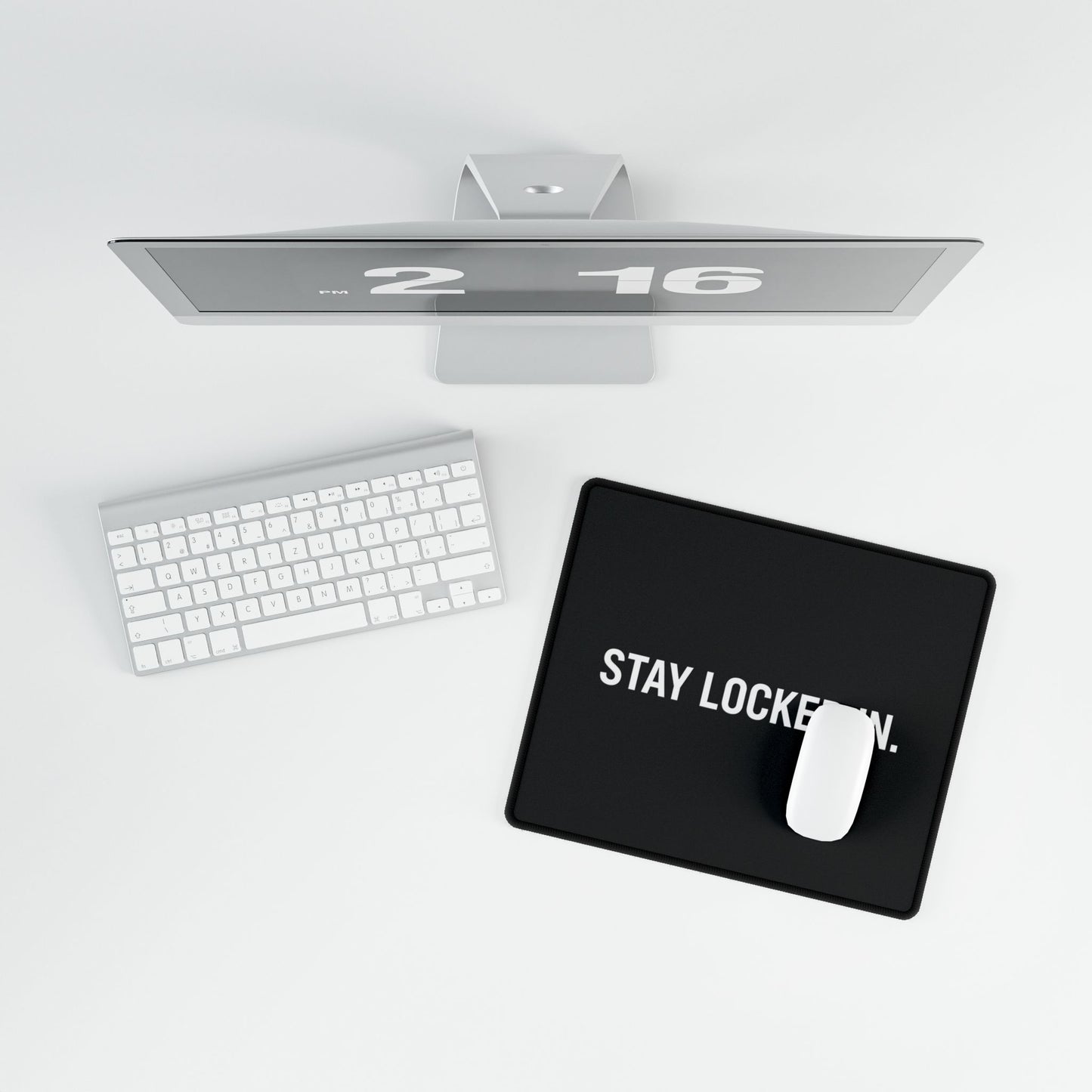 STAY LOCKED IN — XL Gaming Mouse Pad (Multiple Sizes)