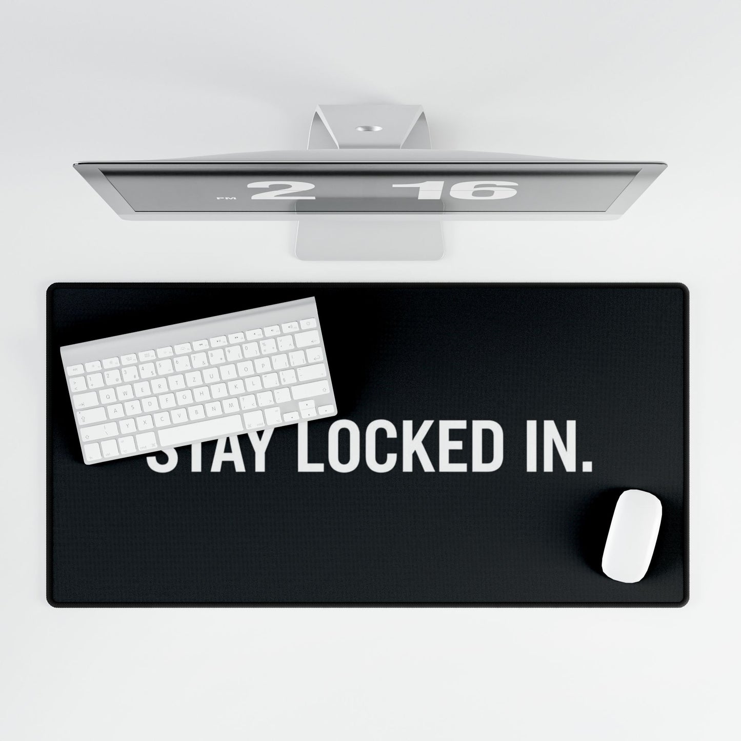 STAY LOCKED IN — XL Gaming Mouse Pad (Multiple Sizes)