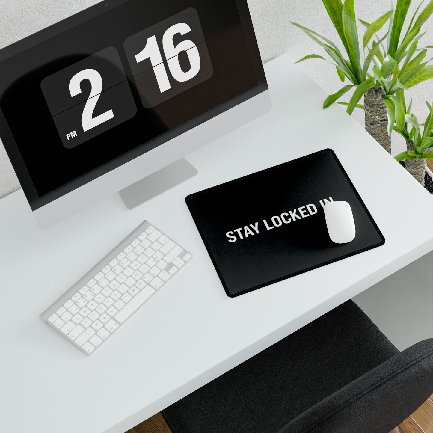 STAY LOCKED IN — XL Gaming Mouse Pad (Multiple Sizes)
